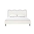 Kaylie Double Boucle Fabric Bed Frame Australia Beyond Living