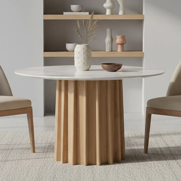 120cm marble look dining table Australia