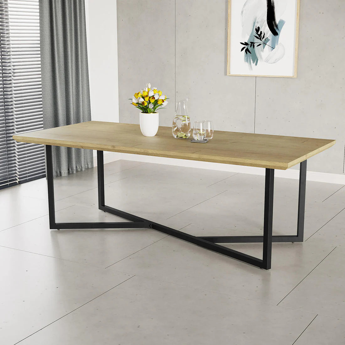 220cm 8 seater dining table Australia