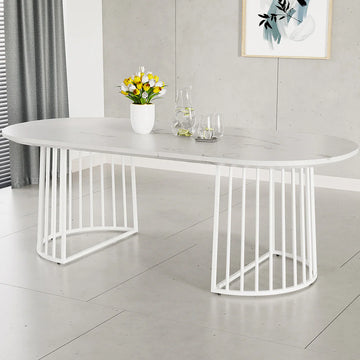 220cm 8 seater oval dining table Australia