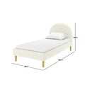 Estilla Rainbow Boucle Kids Bed Frame Australia Beyond Living