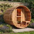 2 person red cedar outdoor barrel sauna Australia