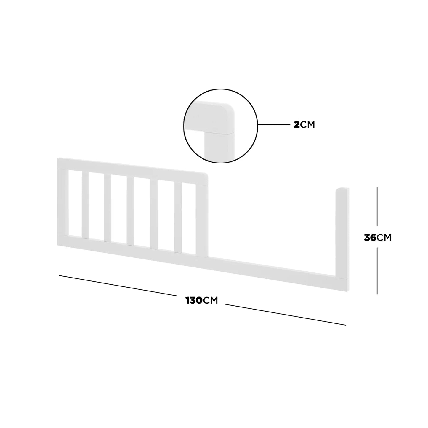3-in-1 cot conversion kit Australia