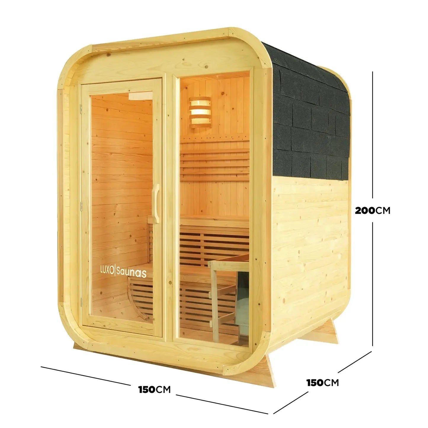 3 person backyard Finnish sauna Australia