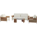 4 seater rattan outdoor lounge furniture australia