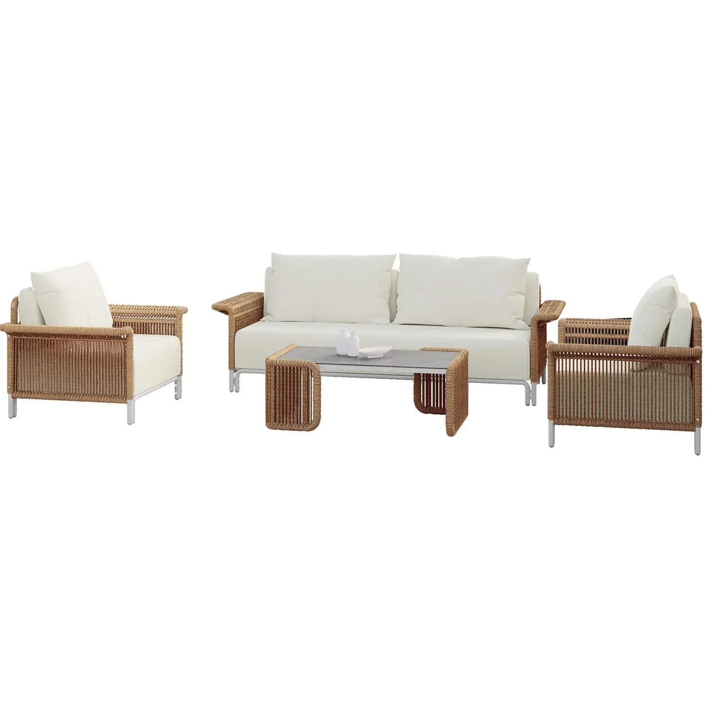 4 seater rattan outdoor lounge furniture australia