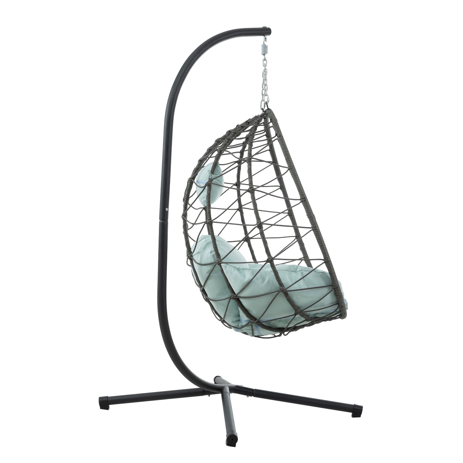 Outdoor Hanging Egg Chair with Stand Australia Indoor & Patio Wicker Beyond Living