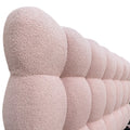 Aina Double Boucle Upholstered Bed Frame Australia Beyond Living
