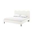 Kaylie Double Boucle Fabric Bed Frame Australia Beyond Living