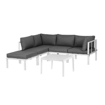 Gardeon 6PCS Outdoor Sofa Set Aluminium Frame & Cushions