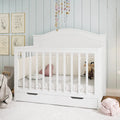 Adjustable solid pine baby cot Australia
