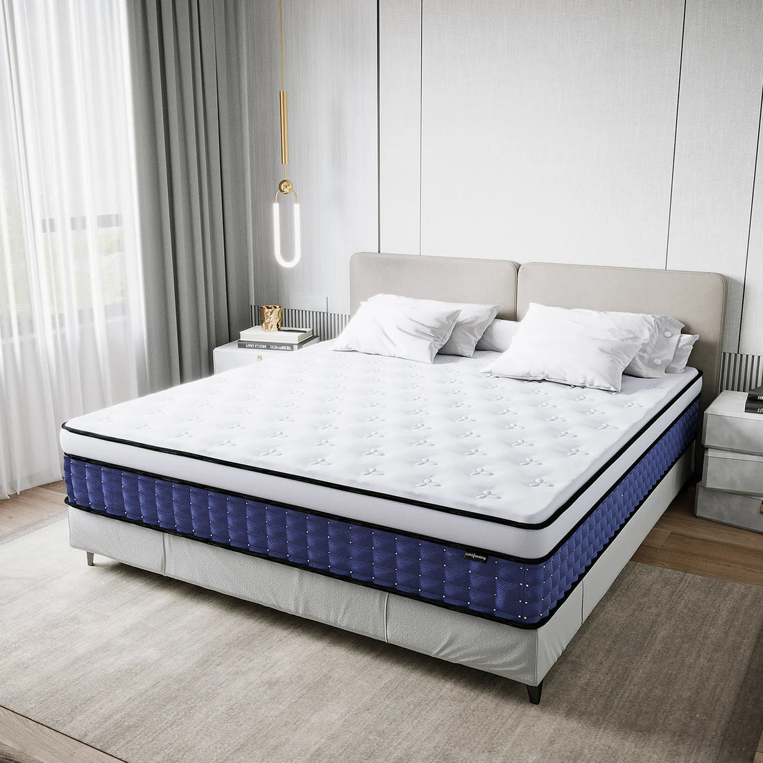 32cm Euro top memory foam mattress Australia