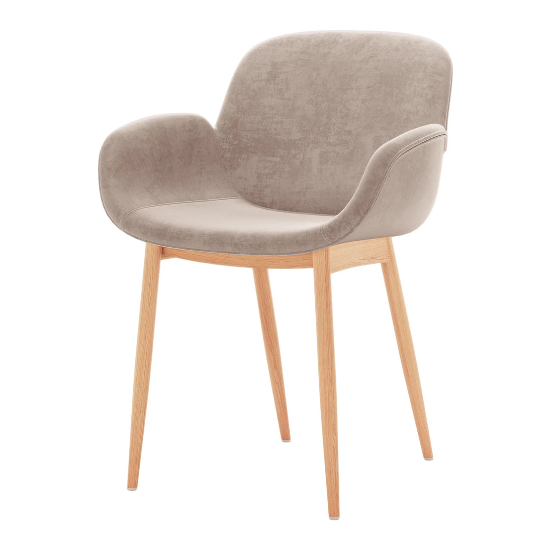 Light grey linen dining chair set of 2 Australia