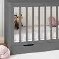 Azeem adjustable grey baby cot Beyond Living