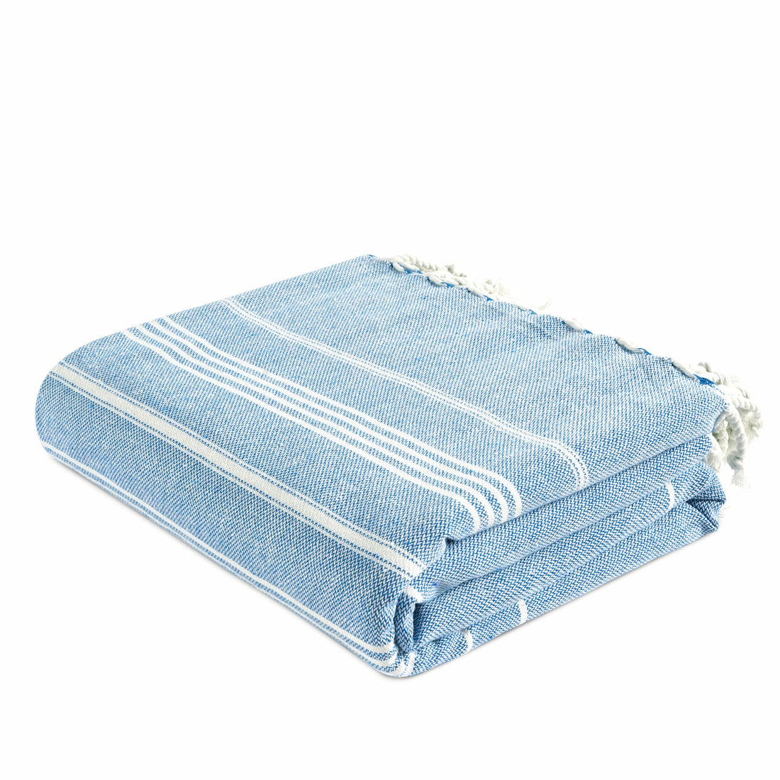 Turkish Towel Beach Blanket - Sky Blue
