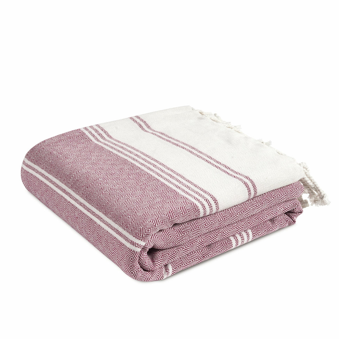 Turkish Towel Beach Blanket - Wistful Mauve