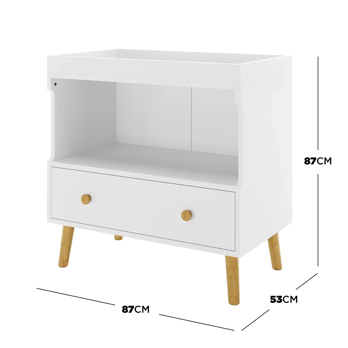 Baby change station with storage Australia