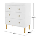 Baby change table with shelves Australia