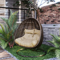 Beyond Living 2 seater hanging egg chair for patio lounge