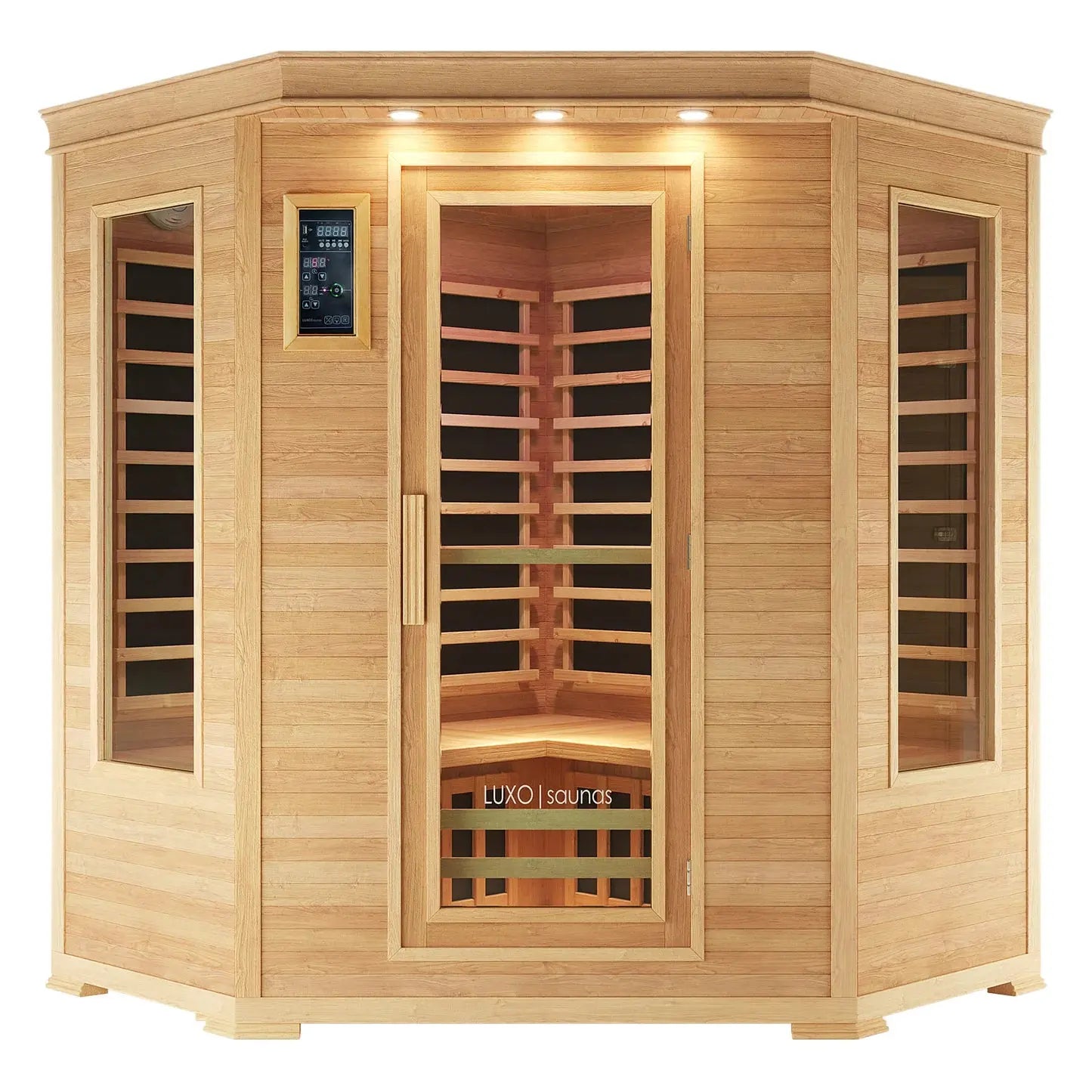 Beyond Living 4 person carbon fibre sauna