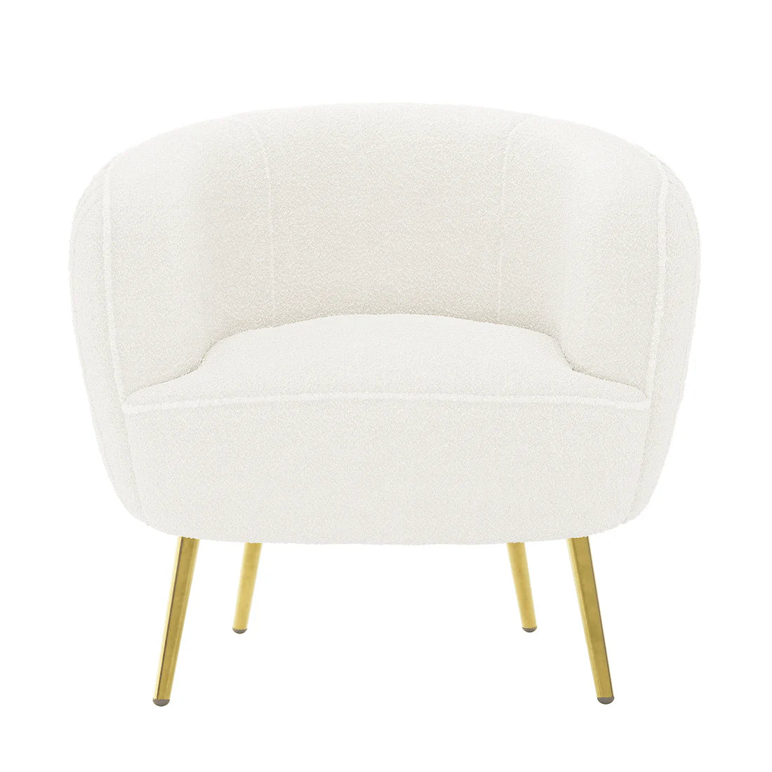 Beyond Living Evelyn boucle designer chair