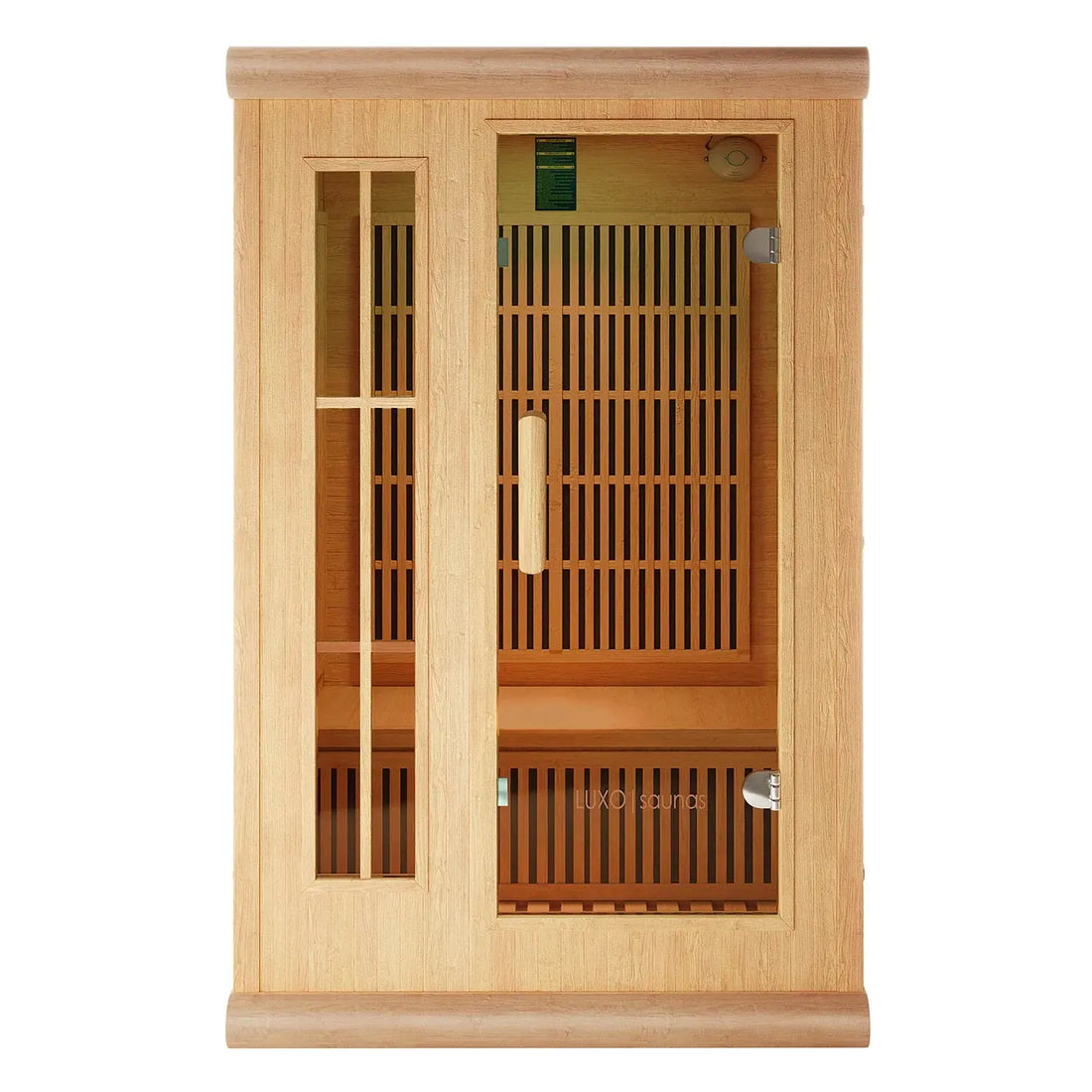 Hirsi 2 person infrared sauna Australia carbon fibre indoor model