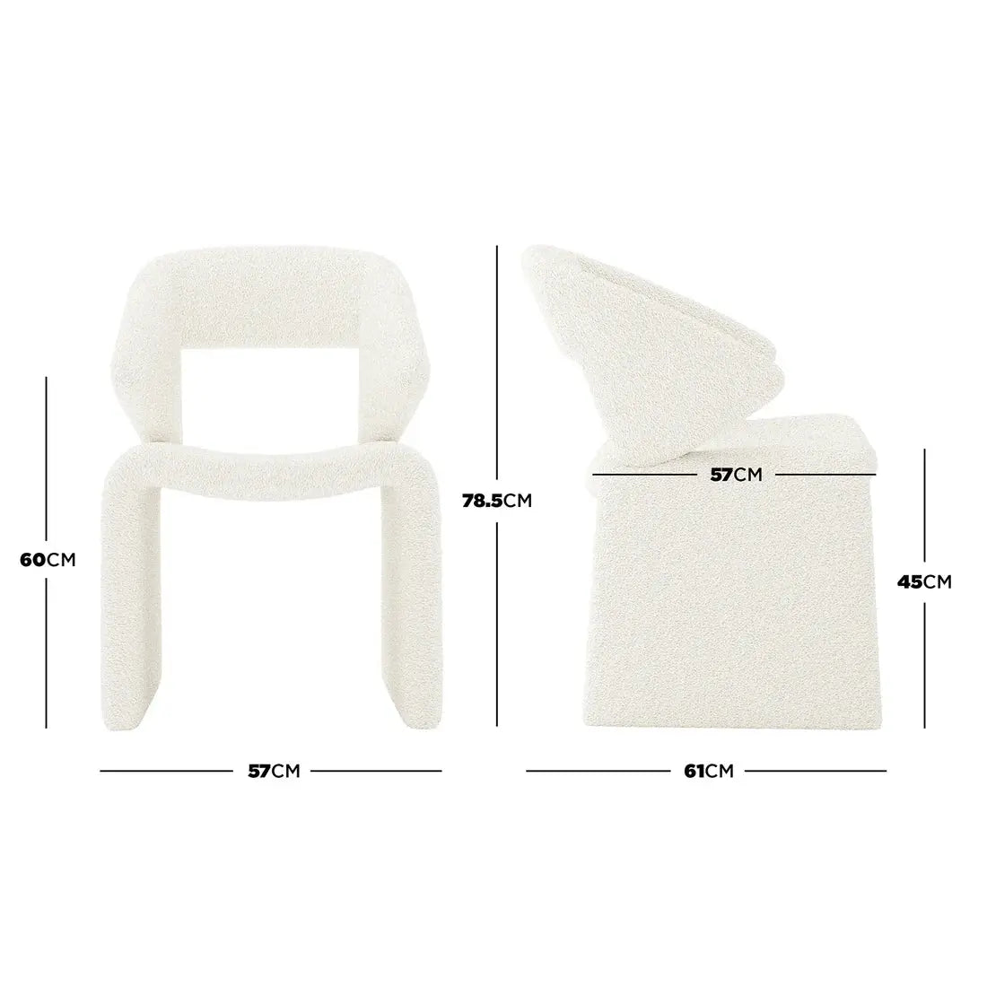 Beyond Living Merla designer accent chair