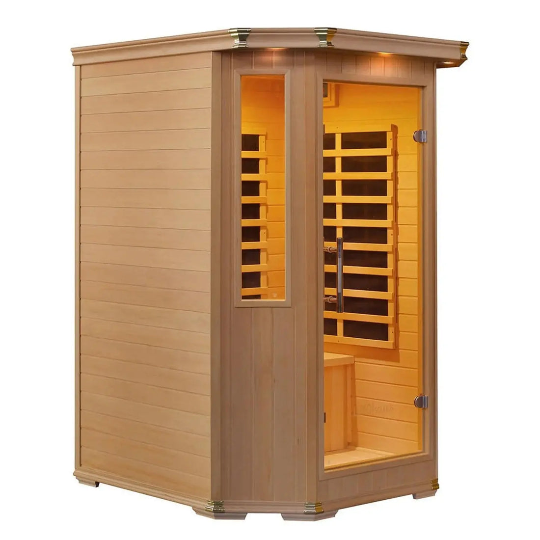 Tukeva 2 person infrared sauna Australia indoor model