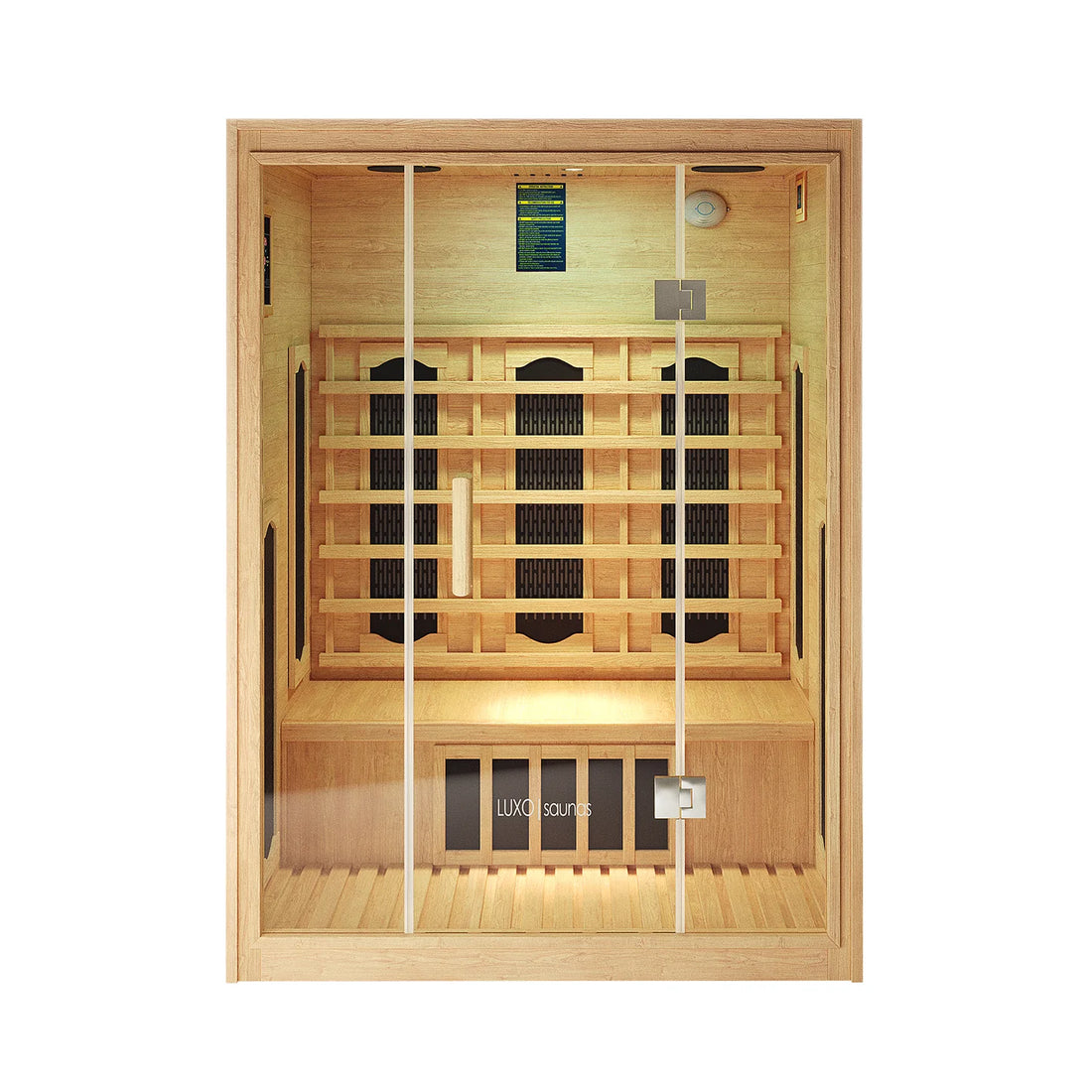 Helle 2 person hybrid infrared sauna Australia indoor home model