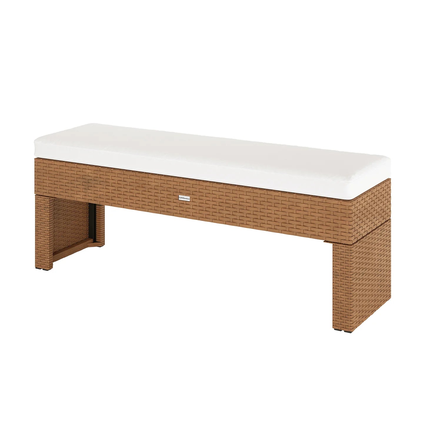 Beyond Living outdoor dining bench set for patio dining