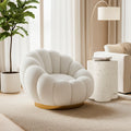 Boucle swivel accent chair Australia
