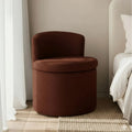 Boucle swivel chair with storage Australia