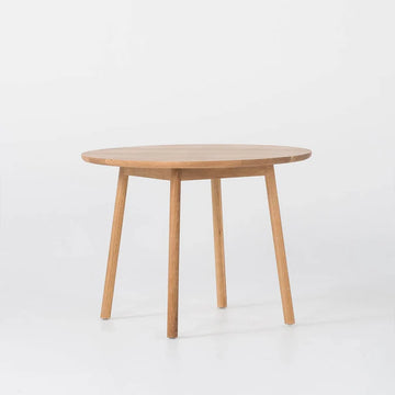 Radial Round Dining Table 100cm