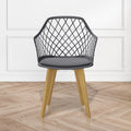 Caesar timber dining chairs Beyond Living