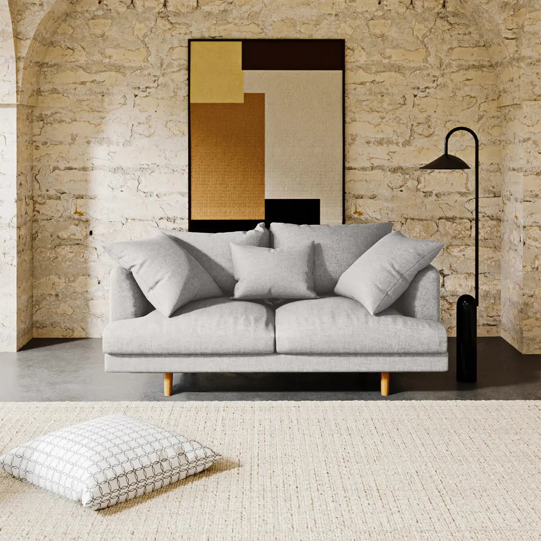 stone fabric sofa Australia