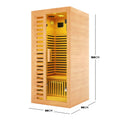 Compact indoor infrared sauna Australia home
