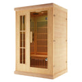 Compact indoor infrared sauna Australia wellness space