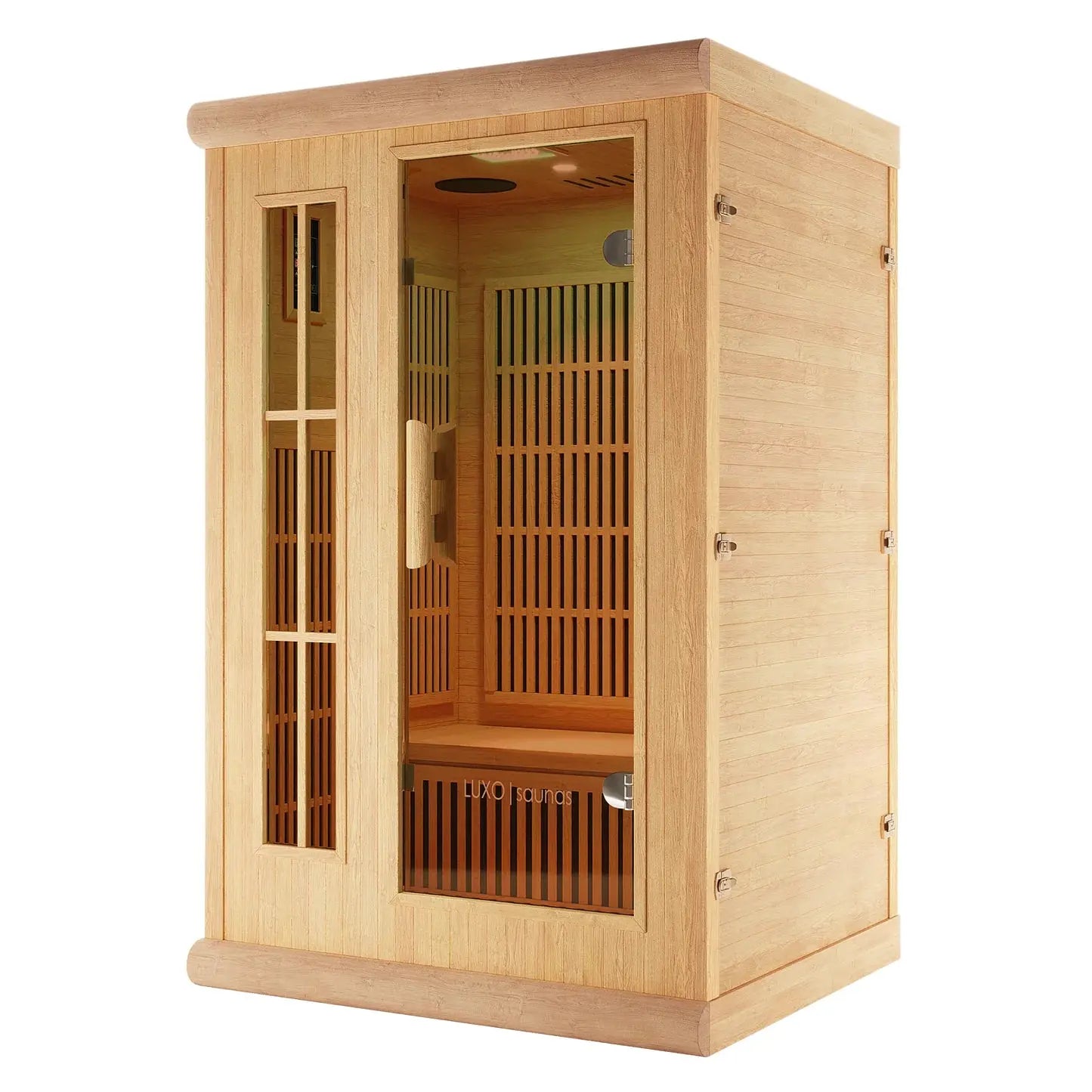 Compact indoor infrared sauna Australia wellness space