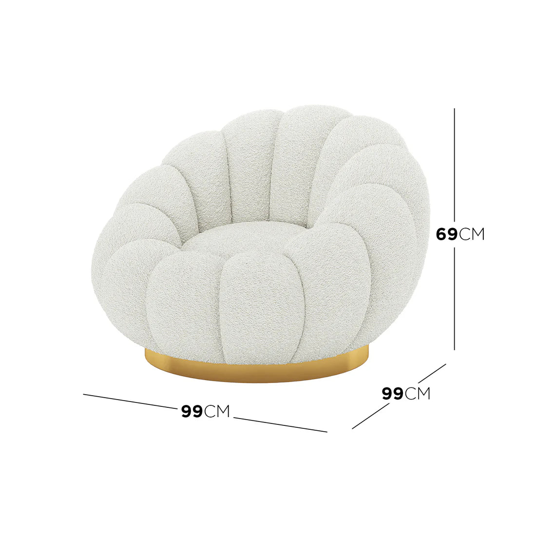 Contemporary accent chair Australia