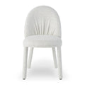 Contemporary arched back dining chair set
