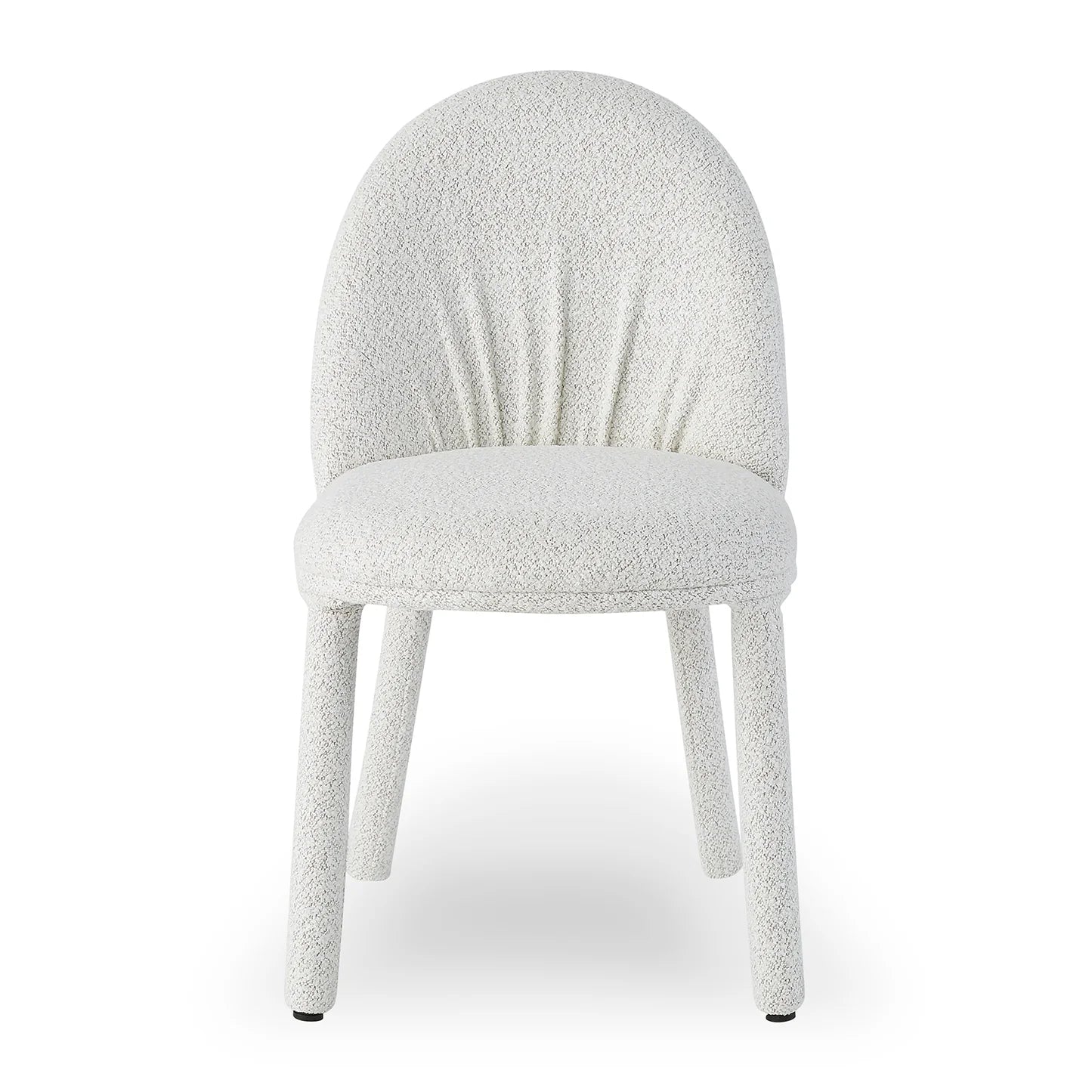 Contemporary arched back dining chair set