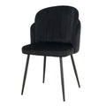Contemporary black dining seating Australia