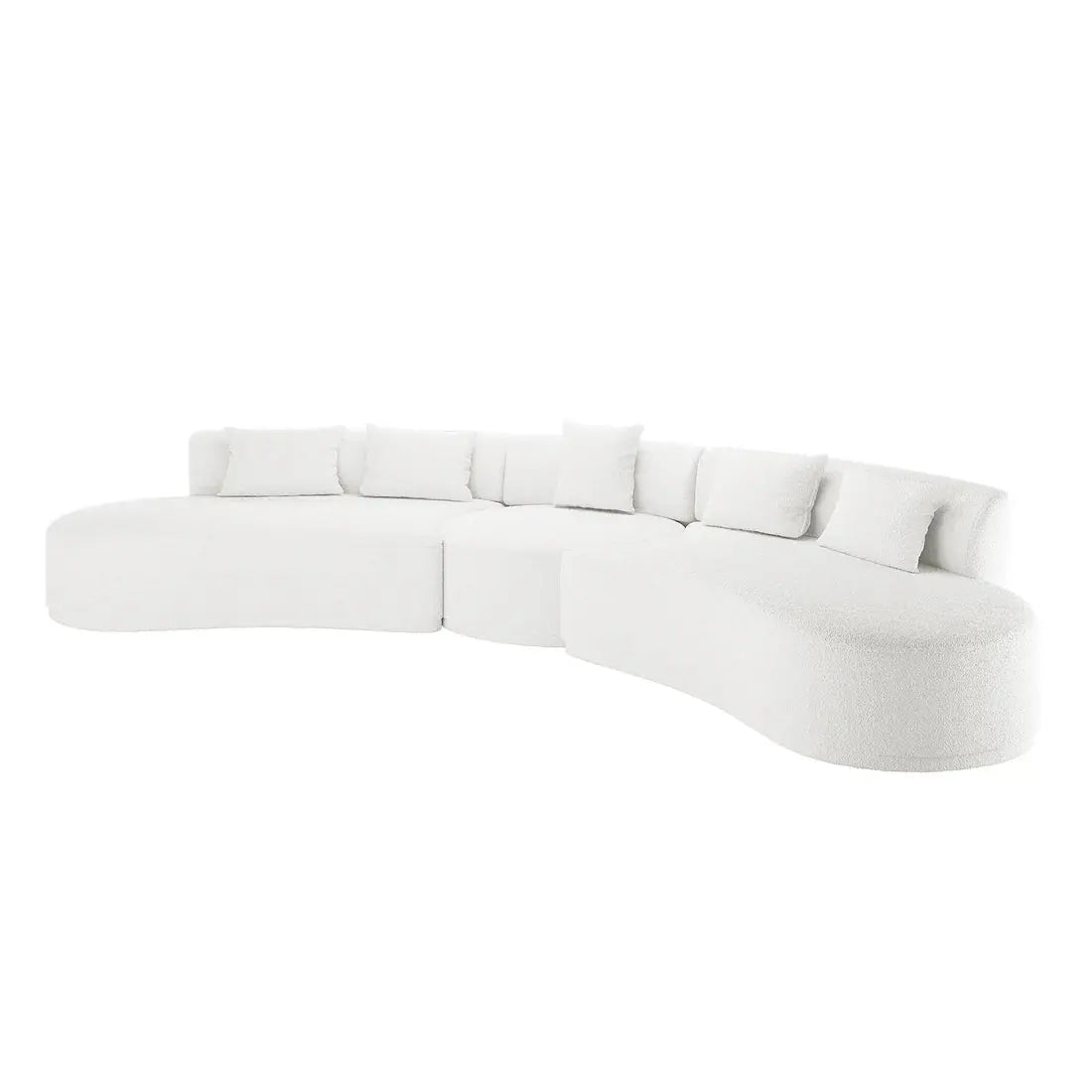 Contemporary boucle living room sofa Australia