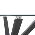 Contemporary glass dining table Australia