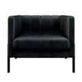 Contemporary velvet accent sofa for Australian homes
