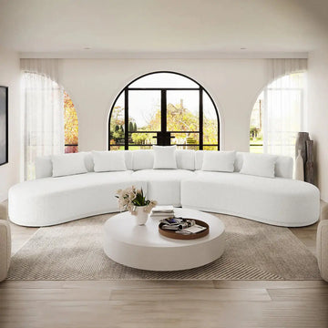 Cream boucle sofa set Australia