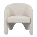 Curved designer armchair for Australian living room