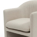 Designer bouclé armchair Australia
