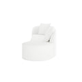 Designer boucle lounge living room