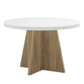 Enid 4 seater white dining table Beyond Living